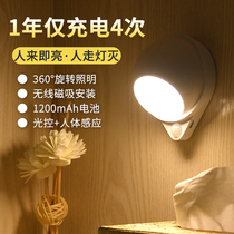 Home induction lamp entry door 1 watt w small luminous toilet Popular body in the normally bright bedroom Get up and go down the aisle