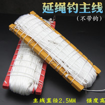 Longline fishing Main line Main rope turtle hook kingfish row hook Black fish fishing catfish yellow spicy ding perch Eel hook skewer hook