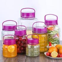 Bubble Wine Glass Bottle with tap Home thickened kimchi Enzyme Sealed Jar Kimchi Altar Son Wine Tan Wine Bottle