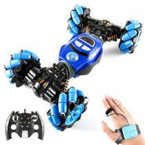 Douyin with net red deformation climbing car toy watch remote control car horizontal drift gesture sensing torsion car