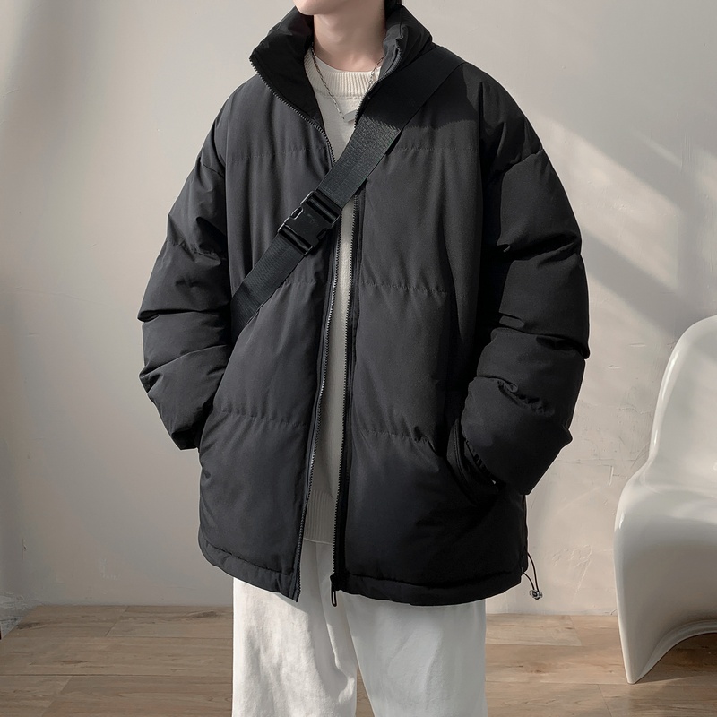 oversize cotton clothes men's winter 2023 new winter clothing jacket short cotton clothing teen cotton padded jacket trend-Taobao