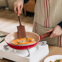 Tree can be red fire non-stick frying pan pan household multifunctional pancake steak cooker induction cooker for non-stick