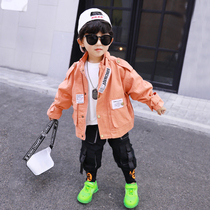 Boy jacket spring and autumn 2021 handsome foreign style spring 3-5 years old 7 children 8 jacket 9 male baby spring fashion childrens clothing