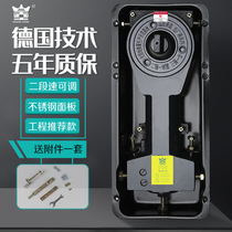 Crown floor spring N818 frameless glass door accessories Stainless steel 150KG universal floor spring factory direct sales