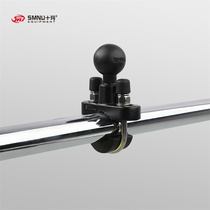 SMNU ten Ma Motorcycle Mobile Phone Bracket Retrofit Accessories U Type Ball Head Crooked Mouth Locomotive motorcycle riding gear