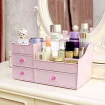 Multi-layer painting equipment summary finishing storage box home desktop cosmetics box shelf skin care box