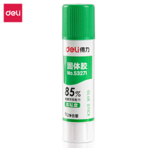 deli deli deli 53271 glue stick 9G solid glue containing 85% plant environmental protection formula high viscosity sticky kindergarten children hand-made Office finance students diy handmade