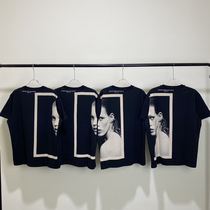 Dark couple out of the street Mr Completely x Kate joint high street OS profile short-sleeved T-shirt