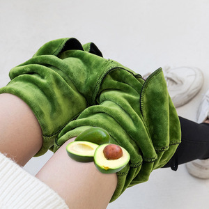乳木果润肤裤牛油果加绒打底裤女秋冬外穿高弹力魔术裤小脚保暖裤
