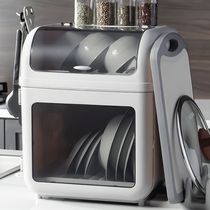 Kitchen bowl rack tableware storage box dishes drain water Bowl Box kitchen rack plastic cupboard plastic cupboard