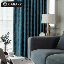 Neoclassical postmodern minimalist light extravagant Nordic wind high precision shading curtains finished product upscale atmosphere living-room bedroom