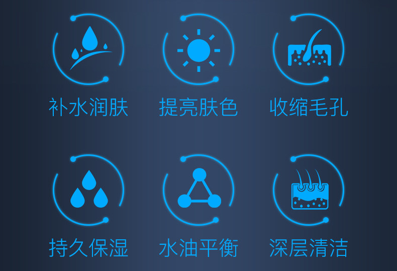 悦宝莱男士矿物肌活洗面奶三件套洁面乳控油保湿补水去黑头润肤霜