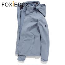 FOXIEDOX stormtrooper three-in-one detachable female tide brand solid color 2020 new male waterproof breathable two-piece suit