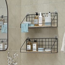 Bathroom Shelve Toilet Bathroom Washroom Wash Terrace Wall Triangle Contained Bath-Free Wall-mounted Wall-mounted Toilet