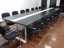 Large-active office furniture plate type eco-friendly meeting table for table meeting guest training meeting bar table office long table and chairs