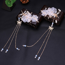 Childrens ancient headwear step shake girl fairy clip hair accessories Super fairy fringe accessories little girl Chinese style jewelry