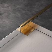 Dianjuege tile pendant closing aluminum edge strip metal strip pressure strip wood floor background wall seam wall pressure strip