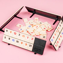 Israeli mahjong rummy board game family party adult puzzle logic mahjong card wild number game card word card