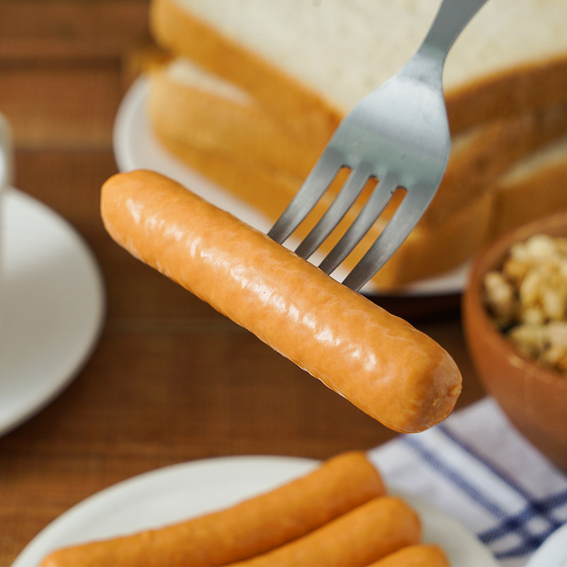 01-25 5元优惠券 tulip郁金香丹麦进口熟制猪肉香肠罐头405g*4罐