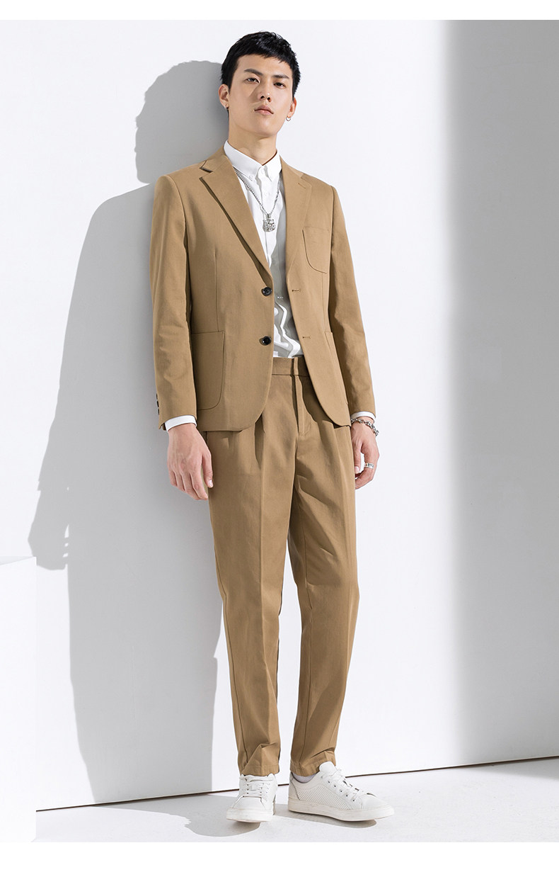 痞帅男生小西服休闲西装外套宽松韩版潮流痞帅套装时尚xf8704