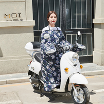 Electric car windshield is winter velvet thickened windshield increase waterproof battery tram motorcycle windshield winter