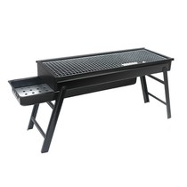 Barbecue full set of tools set Outdoor pull-out carbon tank Portable barbecue grill Barbecue grill Household charcoal skewer tools