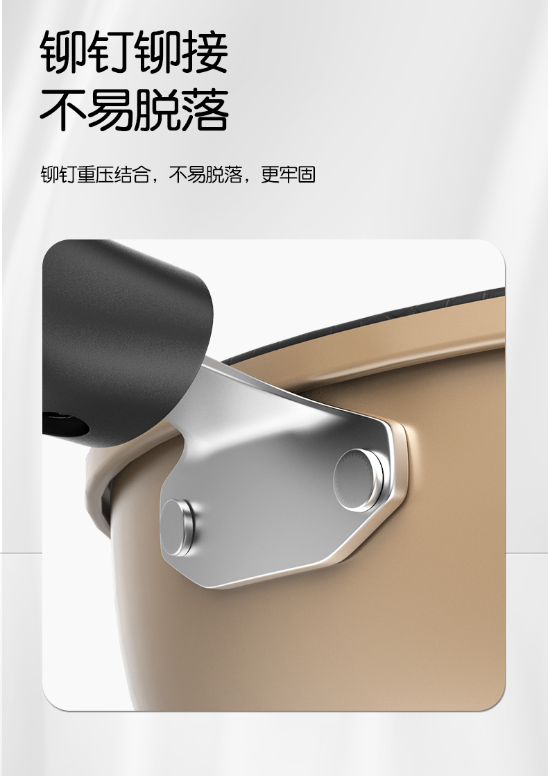 【德国技术】全屏蜂窝不粘锅多功能