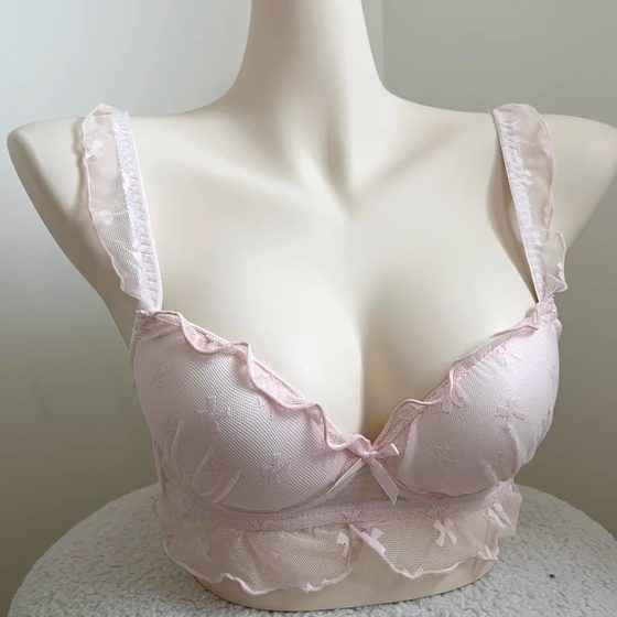 Japanese sexy lace underwear women's small breasts gathered without steel ring support to prevent sagging sweet pure style bra set
Japanese sexy lace underwear women's small breasts gathered without steel ring support to prevent sagging sweet pure style bra set
