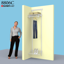 8806 0 61m Type C ClosetMaid Linear Shelf Wardrobe Cloakroom Open