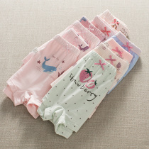 Childrens underwear cotton girl shorts girl boxer cotton cute cartoon 5-15 years old not clip pp boxer pants