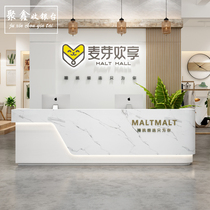 Cashier Shop Commercial bar Clothing Barbershop Beauty salon Company reception Simple modern counter