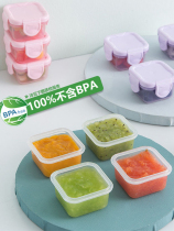 Food grade thickened 150g grad bento box quantitative small lunch box mini split can be microwave weight loss bowl childrens complementary food