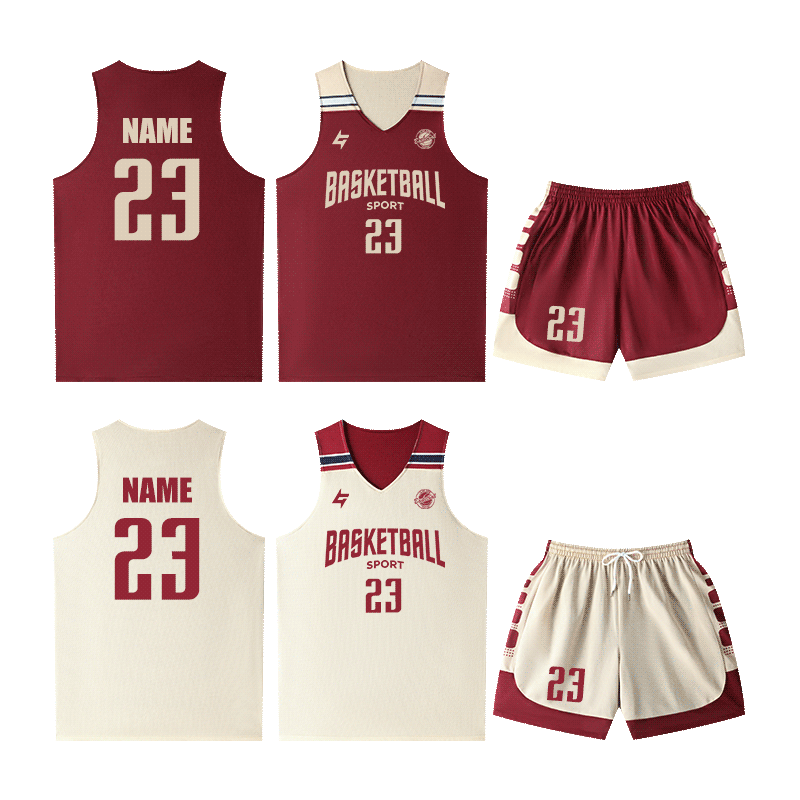 Double-sided basketball uniform set customized male student sports competition team uniform for girls printed jersey loose training vest
Double-sided basketball uniform set customized male student sports competition team uniform for girls printed jersey loose training vest