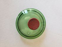 Five housework high temperature thickened glass long mouth fine mouth hand punch pot lid