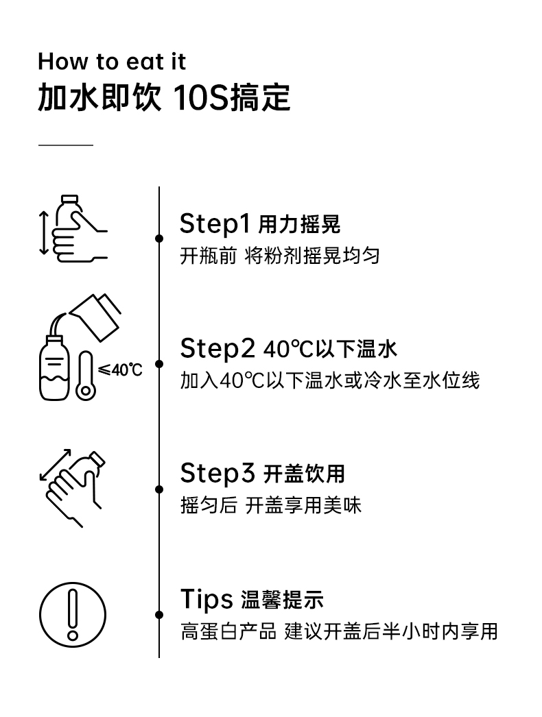 Hydroxycut乐脂元气瓶代餐奶