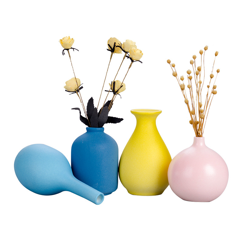 Vase mini floret is sitting room office desk desktop tea art decoration ceramics creative furnishing articles
