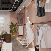 Wallpaper self-adhesive bedroom warm Nordic dormitory womens clothing store dirty pink coral pink solid color background wall paper stickers