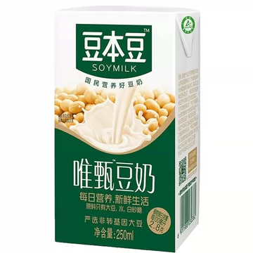 1月新货唯甄原味豆本豆250ml*6盒[5元优惠券]-寻折猪