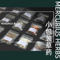 Dried Flower herbal-shaped basis wishing to pray for blessing and candle parchment