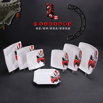 White Face Spectrum Fire Pan Shop Dish Dense Amine Imitation Porcelain Cutlery Cutlery Dish Fruit Snack Dish Light Dish Cool Dish