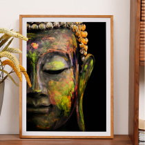 Teak E solid wood picture frame frame Any size custom calligraphy Chinese painting framed photo frame wall hanging custom tenon and mortise A3