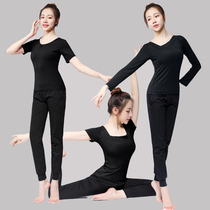 Dance dress rehearswear for womens blouses students art exam special practice dance body training for body suits dancing clothes