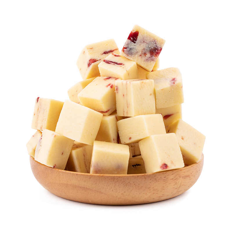 草原奶酪块内蒙古特产干吃酸奶果粒(热品库)