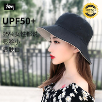 uvcut sun hat sunscreen Japanese fishermans hat female Tide brand face small Japanese sun hat summer basin hat children