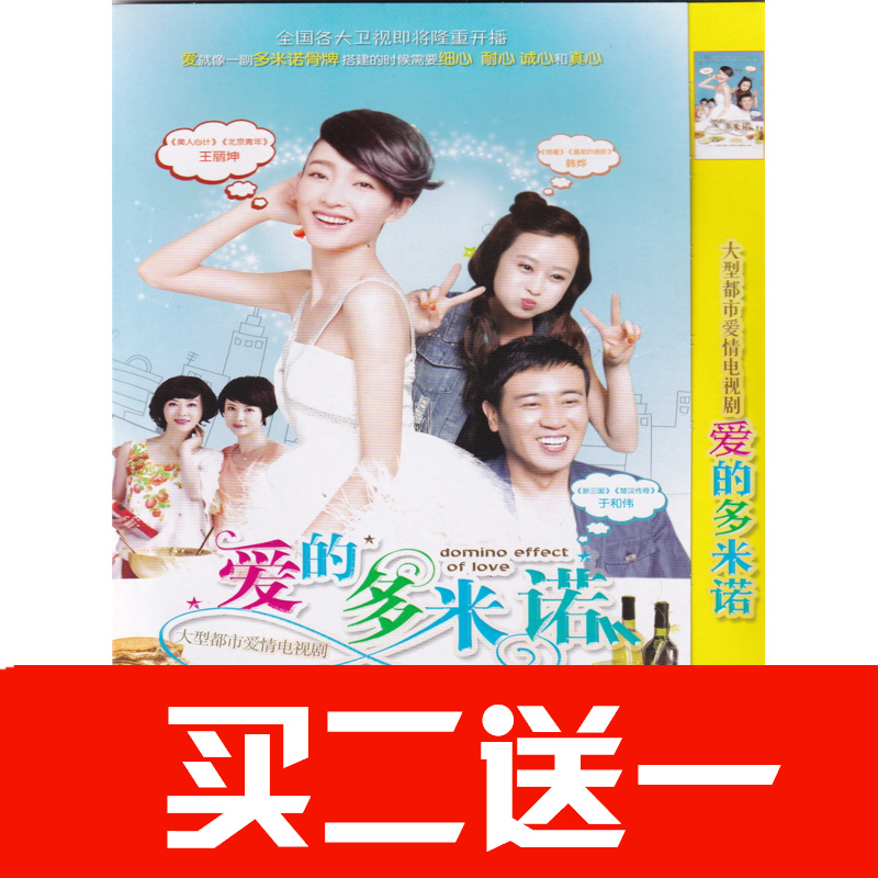 【愛的多米諾】於和偉，王麗坤，韓燁，宋春麗電視劇碟片DVD