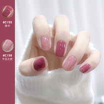 orange nail polish new summer 2023 free-roasted long-lasting fast dry health can be torn by female pregnant women