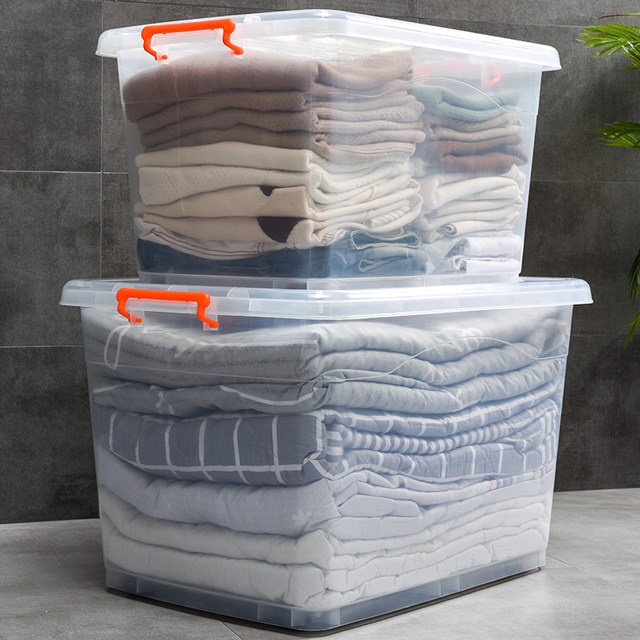 Storage bins plastic oversize clothes sorting bins thickened clearance oversize household covered storage boxes and boxes Storage bins plastic oversize clothes sorting bins thickened clearance oversize household covered storage boxes and boxes