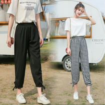 Summer clothes new 12 large children 13 junior high school students 14 adolescent girls 15 15 16-year-old short sleeve t-shirt foreign air two suits