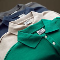 Heavy pound 250G whole cotton beads air cotton ~ laminated sheet pocket dine Velox summer men turn polo shirt T-shirt