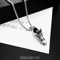Necklace Mens wild trendy mens earth pendant pendant jewelry Hanging chain pendant Boys long chain long chain jewelry new